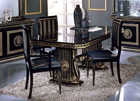 versace dining chairs|versace dining room furniture.